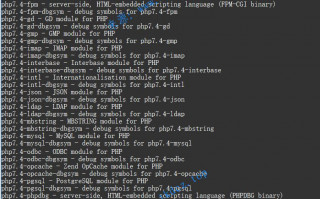 Debian安装php7以上版本方法